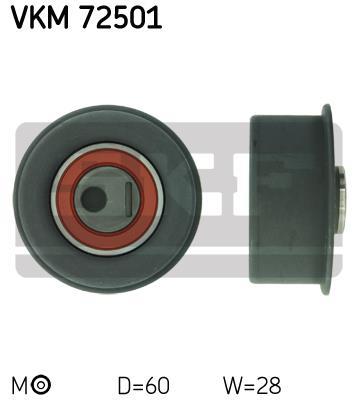 Polea tensora, correa distribución SKF VKM 72501
